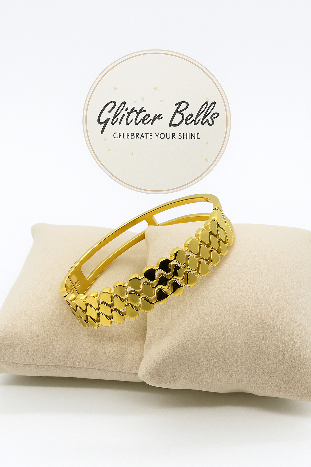 Golden Weave Bangle