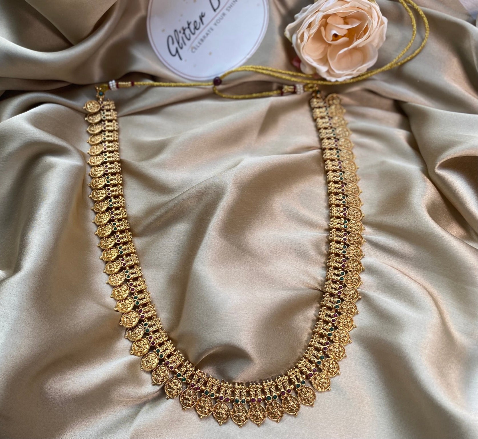 Lakshmi Kasu Mala Necklace