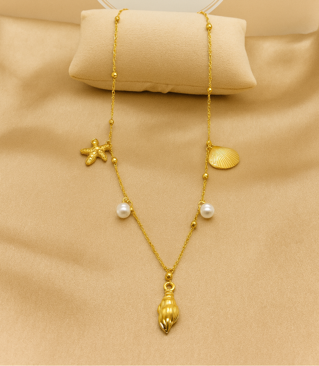 Pearl & Shell Necklace