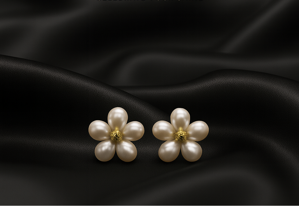 Blossom Pearl Studs
