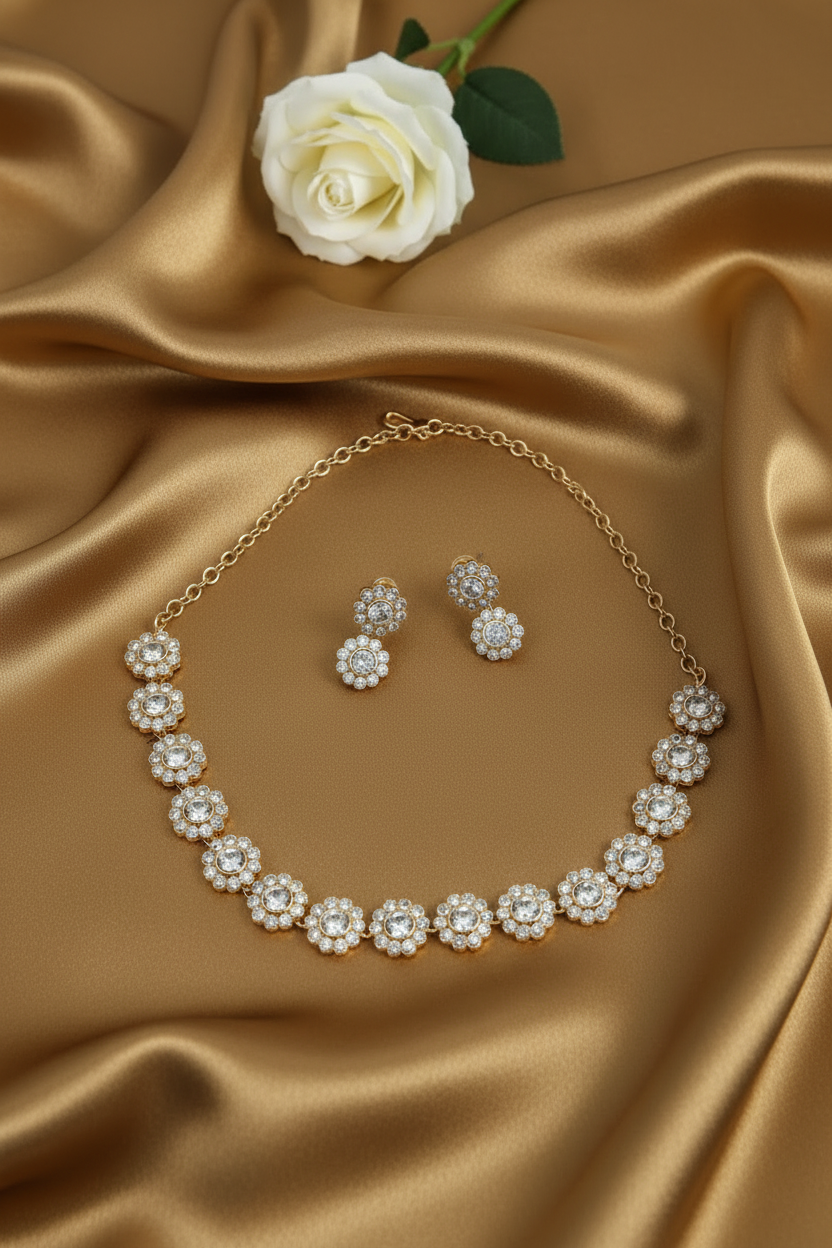 Diamond jewelry set - no star version