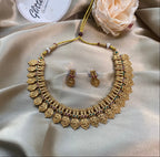 Divya Temple Coin Chocker Set