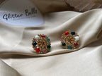 Navratna Glow Studs