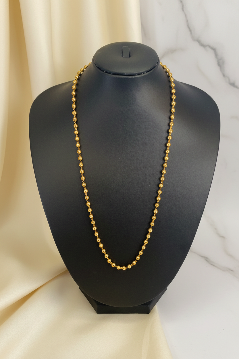Enhanced Gold Chain Necklace