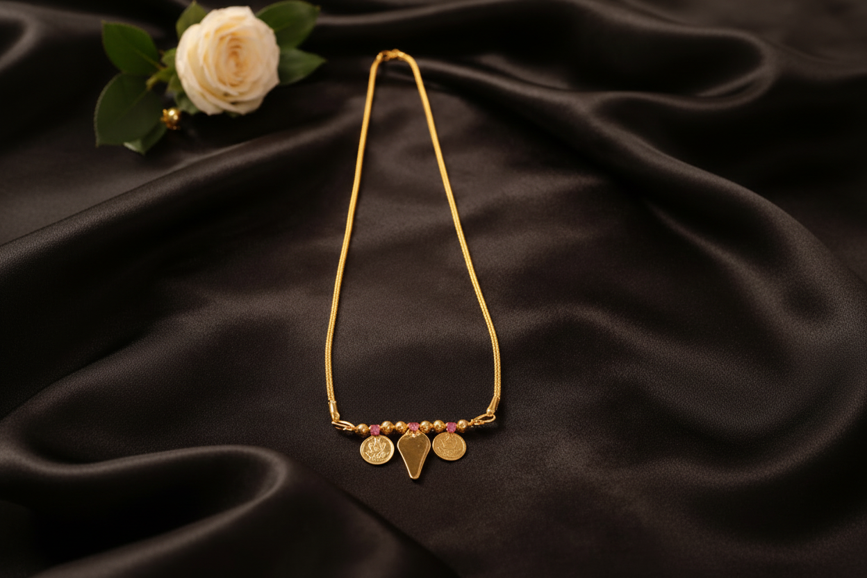 Enhanced Gold Pendant Necklace