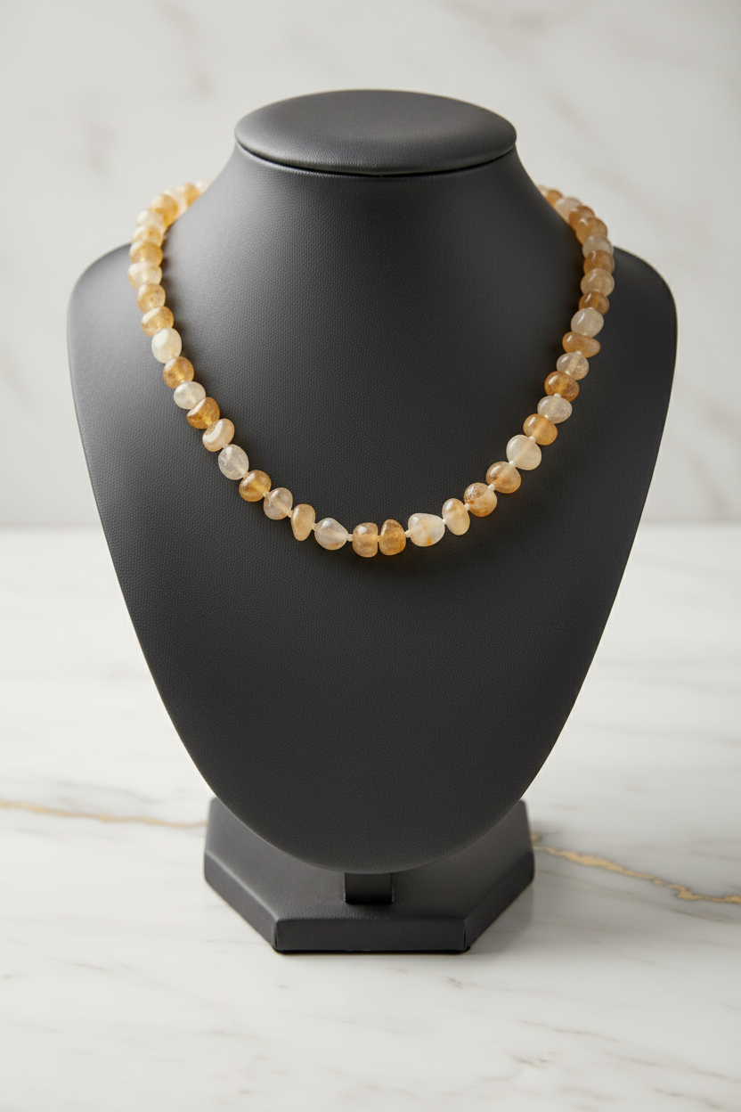 Necklace on Neck Holder